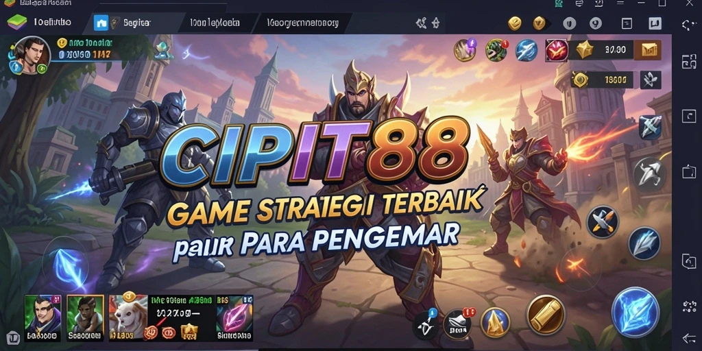 Tampilan gameplay menarik dari CIPIT88 yang memukau.