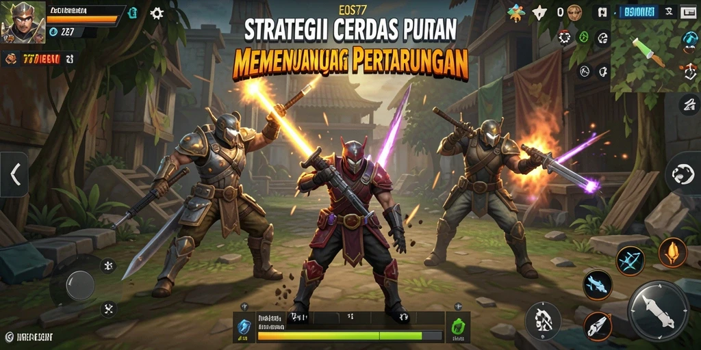 Gameplay strategis yang mendebarkan dalam EOS77.