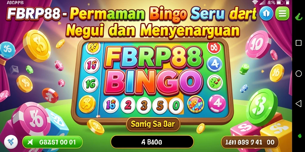 Tampilan seru gameplay Bingo di FBRP88 dengan berbagai kartu dan fitur menarik.