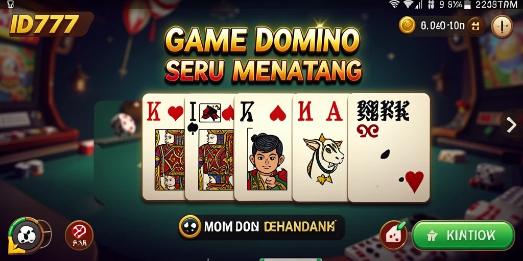 Tampilan gameplay seru dari ID777 yang penuh strategi dan keseruan.