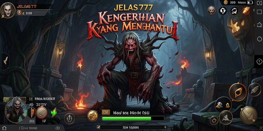 Tampilan gameplay dari <strong>JELAS777</strong> yang menakutkan dan mendebarkan.