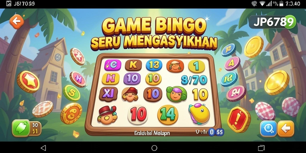 Gameplay Bingo seru dan interaktif di JP6789.