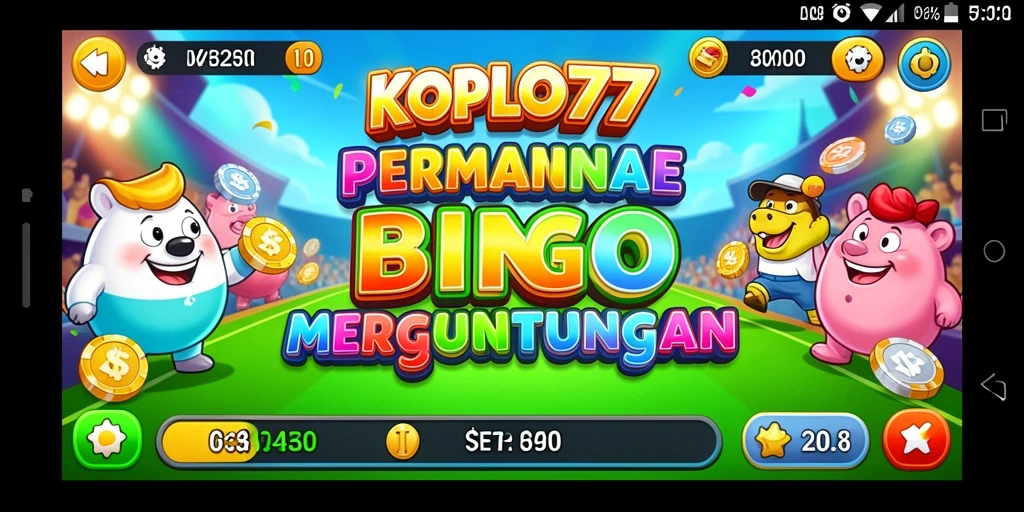 Screenshot KOPLO77 menampilkan aksi gameplay Bingo yang mendebarkan.