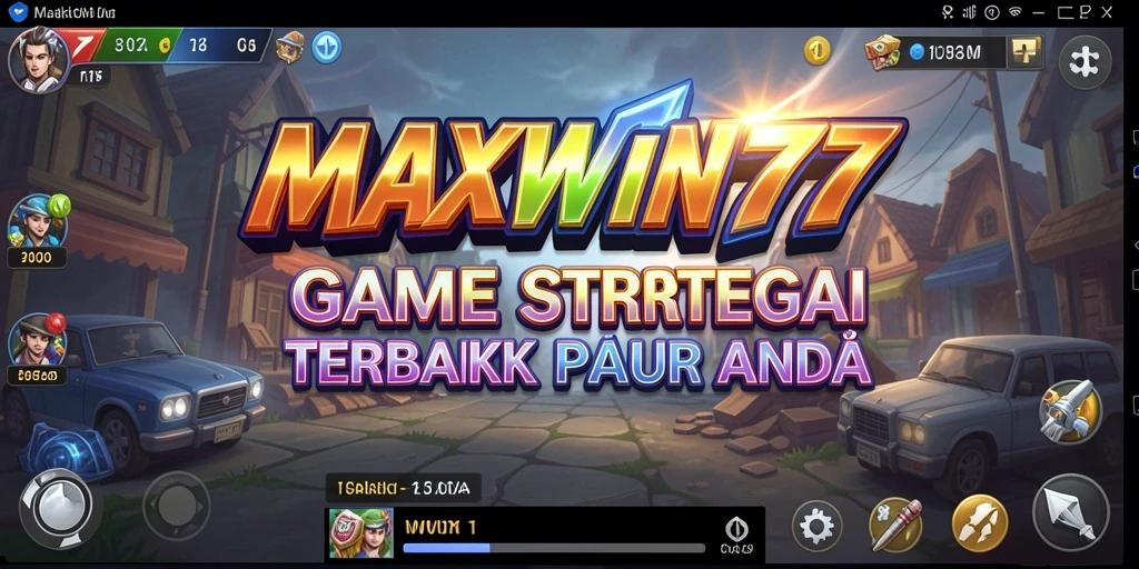 Screenshot gameplay MAXWIN77 menampilkan aksi pertempuran strategis yang menegangkan.