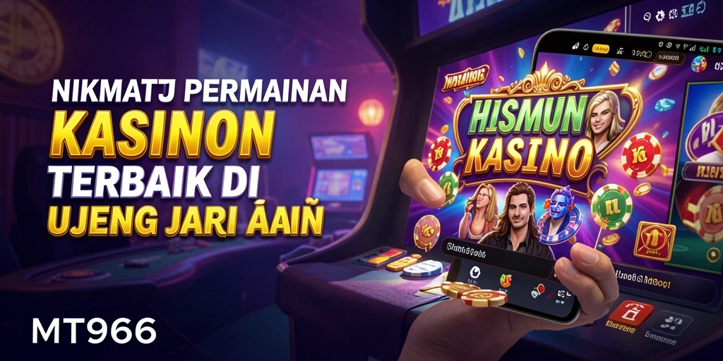 Screenshot gameplay MT966 menampilkan suasana kasino yang mengesankan dan menarik.