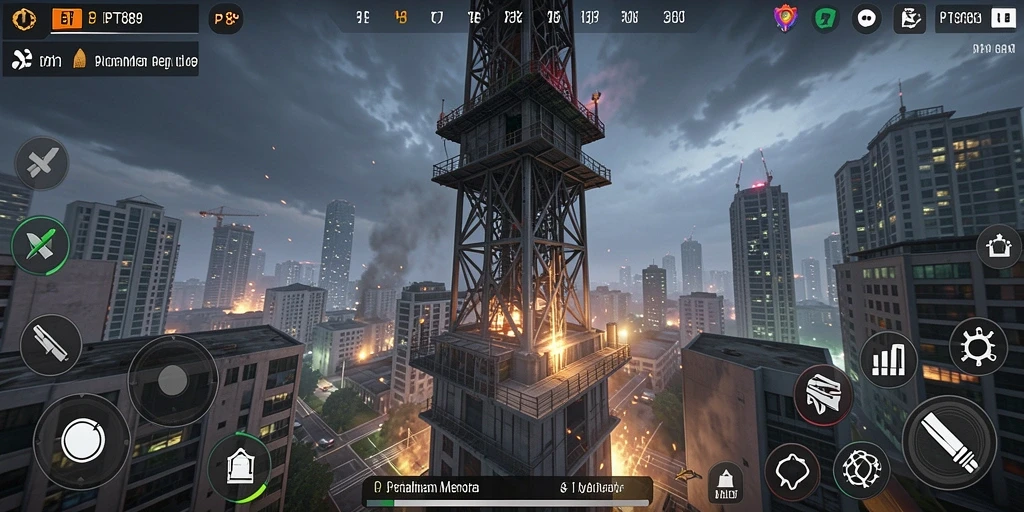 Menampilkan gameplay seru dalam PT89 dengan elemen Tower Defense.