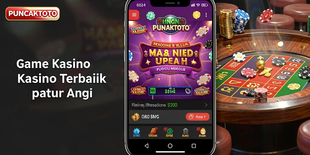 Tampilan menarik dari gameplay PUNCAKTOTO yang menyenangkan.