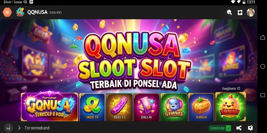 Screenshot gameplay QQNUSA yang menarik dengan berbagai tema Slot.