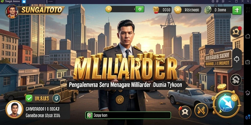 Menampilkan gameplay menarik dalam SUNGAITOTO, menjadi miliarder dalam bisnis.