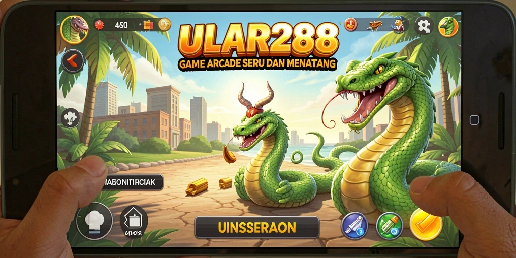 Menampilkan gameplay seru ULAR288 dengan aksi cepat dan tantangan menarik.